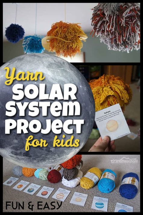 Solar System Model Project, 3d Solar System Project, Solar System Printables, Solar System Lessons, Make A Solar System, Solar System Projects For Kids, Planets Activities, 3d Solar System, Solar System Unit