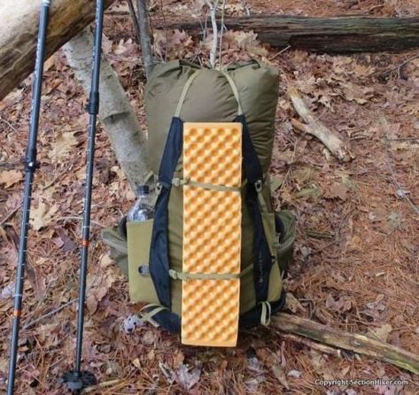 Ultralight Foam Sleeping Pads: Benefits and Advantages - SectionHiker.com Ultralight Camping Gear, Ultralight Backpacking Gear, Camping Pad, Ultralight Hiking, Camping Gear Survival, Ultralight Camping, Air Mattresses, Ultralight Backpacking, Backpack Reviews