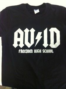 Avid Schoolwide, Avid Activities, T Shirt Designs Ideas, Shirt Designs Ideas, Avid Program, Avid Strategies, Bison Logo, Spirit Gear, School Shirt Designs