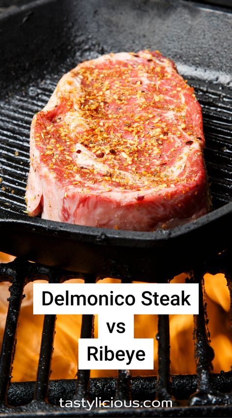 is delmonico a ribeye | delmonico steak | delmonico ribeye price | is delmonico the same as ribeye | keto dinner recipes | healthy lunch ideas | dinner ideas | breakfast ideas | easy healthy dinner recipes Grilled Delmonico Steak Recipes, Delmonico Steak Recipes, Breakfast Ideas Easy Healthy, Delmonico Steak, Boneless Ribeye Steak, Steak Sides, Breakfast Ideas Easy, Best Fish Recipes, Ribeye Steak Recipes