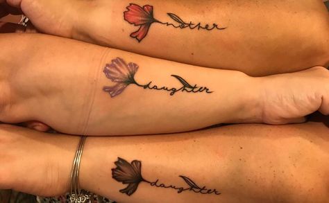 88 Mother Daughter Tattoos - Matching Tattoo Ideas | 88 Mother Daughter Tattoos Are you trying to get your mama inked? Check out these adorable mother daughter tattoos for inspiration. Lifestyle Mom And Daughter Tattoos For 3, Mom And Two Daughter Tattoos, Mother And Two Daughters Tattoo, Cute Mom And Daughter Tattoos, Mother Daughter Tattoos For 3, Mother And Daughter Tatoos, Mum And Daughter Tattoo, Mommy Daughter Tattoos, Matching Tattoo Ideas