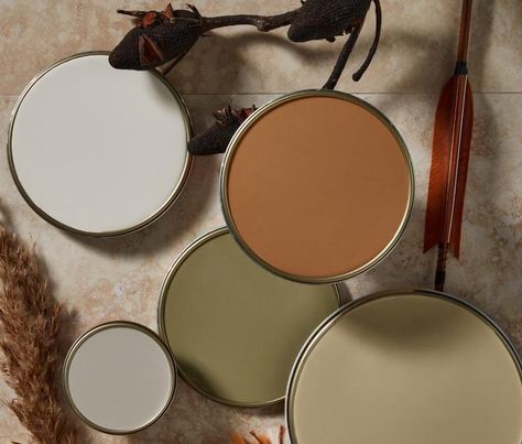 Colour Forecast 2023, Dulux Whisper White, Olive Tone, Color Forecasting, Paint Brands, Wall Paint Colors, Paint Colours, Stone Flooring, Earthy Colors