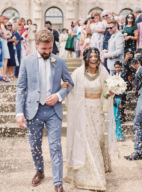 Interfaith Wedding, Hindu Wedding Ceremony, Wedding Sari, Wedding Sparrow, Indian Fusion Wedding, Countryside Wedding, Indian Photography, Wedding Indian, American Wedding