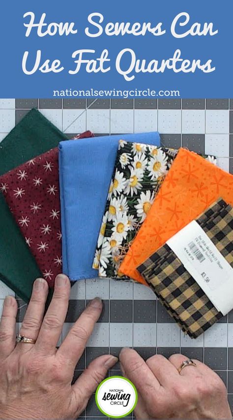 While fat quarters of fabric are commonly used when quilting, they can be new to you if you are someone who generally sews garments or home decor projects. ZJ Humbach explains what fat quarters of fabric are, including their size and fabric types, and then shares some fun things to make with fat quarters. Fun Things To Make, Things To Make, Home Decor Projects, Fat Quarters, Fun Things, Some Fun, Fat Quarter, Quilting, Fabric