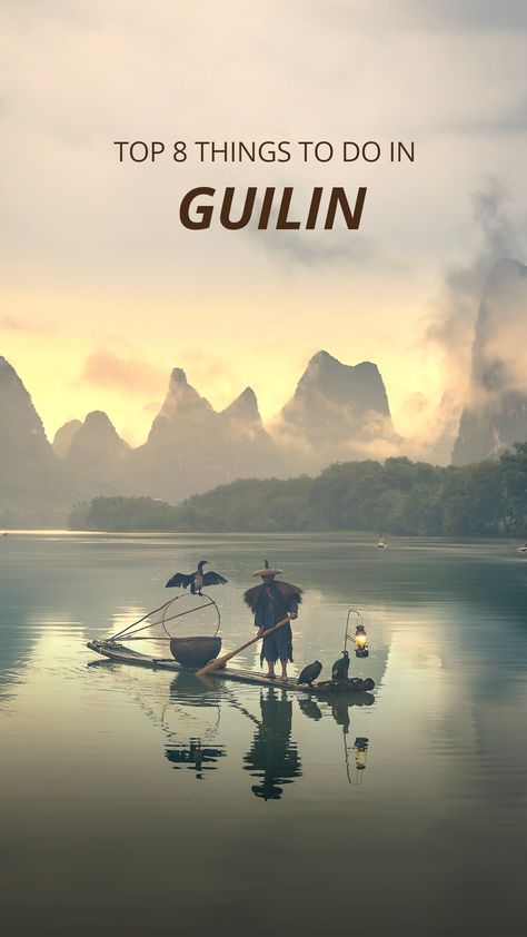 Guilin has some of the most beautiful karst landscape in the world. From taking a relaxing cruise along the Li River to hiking or biking in Yangshuo's countryside, there are so many things to do and to see that cater for different travel styles. Karst Landscape, Li River China, China Photography, Guilin China, Chinese Heritage, Lijiang, Guilin, Chinese History, China Travel