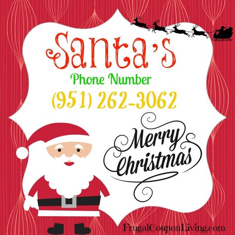 Call this FREE Phone Number for Santa. FREE Pinterest image so you don't loose it for the holiday and Christmas season. Detail on Frugal Coupon Living. Number For Kids, Santa Phone, Homemade Advent Calendars, Cute Message, Traditions To Start, Cute Messages, Holiday Birthday, Christmas Activities, Christmas Season