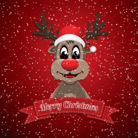 Merry Christmas Reindeer GIF - MerryChristmas Reindeer - Discover & Share GIFs Christmas Animated Gif, Merry Christmas Animation, Wallpaper Natal, Image Halloween, Merry Christmas Gif, Merry Christmas Wallpaper, Merry Christmas Photos, Merry Christmas Quotes, Merry Christmas Pictures