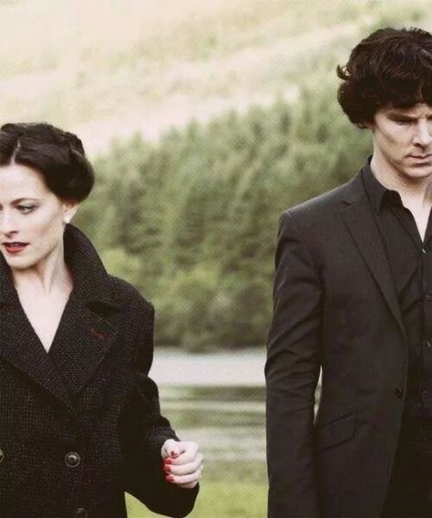 Irene and Sherlock Sherlock And Irene, Lara Pulver, Cosplay Couple, Sherlock Holmes Benedict, Irene Adler, Sherlock Holmes 3, Sherlock Series, Sherlock Cumberbatch, Sherlock Holmes Benedict Cumberbatch