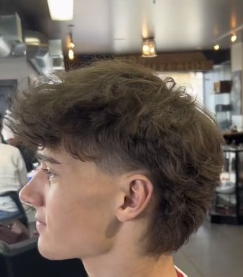 Haircuts For Men Mullet, Modern Mullet Straight Hair, Modern Mullet Mens, Mullet Boys, Modern Mullet For Men, Stylish Mullet, Boys Mullet, Mullet Styles, Short Hair Mullet