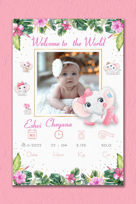 🍼 Baby Birth Details Frame PSD Template 🍼
Create a charming keepsake for your little one!

🎨 Design your own baby birth details frame with this customizable PSD template! 🌈 Personalize it with the baby's name, birthdate, and more. Download now!

✨ Create your personalized baby birth frame now! 📌 Download the template and start designing.

#photo #frame #Babybirthdetails #psdtemplate 

https://www.freepik.com/premium-psd/free-psd-photo-frame-designs_59542767.htm Birth Details Template, Baby Frame Background, Baby Birth Details Frame, Baby Details Frame, Birth Details Frame, Newborn Frame, Born Baby Photos, Cambridge Ielts, Baby Template