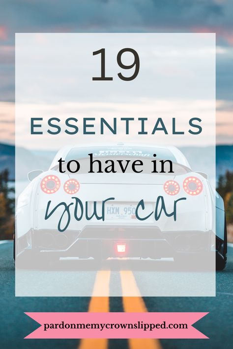 Maintain car safety and preparedness with these 19 must-have items! From first-aid kits to jumper cables, these essentials will keep you ready for anything. 🚗⚡ #CarEssentials #AutoSafety #EmergencyKit Family Car Essentials, Emergency Kit For Cars, Must Haves In Your Car, Emergency Kits For Car, Emergency Kit Car, New Car Essentials List, First Aid Kit Car, List Of Things To Keep In Your Car, What To Keep In Car