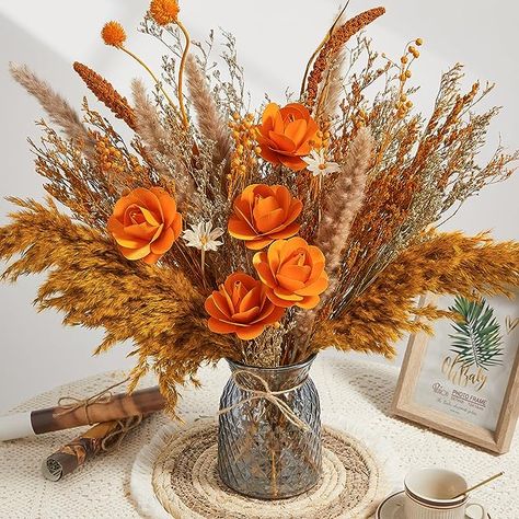 Bloomsburg Fair, Vase Dining Table, Faux Flowers In Vase, Centerpiece Coffee Table, Fall Decor Wreaths, Fall Table Centerpieces, Fall Flower Arrangements, Flowers In Vase, Fall Floral Arrangements