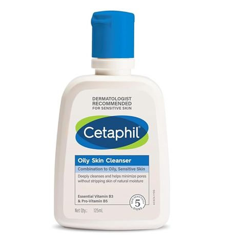 Quantity: 125ml; Item Form: Liquid
Replenishes skin lipids and moisturises the skin
pH balanced, Deep Cleansing without feeling dry
Dermatologist recommended. Formulated for teenagers and adults
Target Audience: Men & Women Cetaphil Oily Skin Cleanser, Cetaphil Oily Skin, Oily Skin Cleanser, Cetaphil Face Wash, Milk Face Wash, Cetaphil Cleanser, Oily Acne Prone Skin, Daily Face Wash, Cleanser For Oily Skin