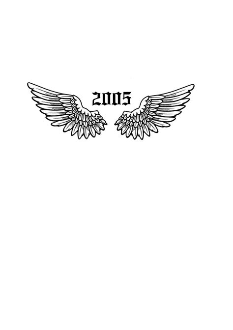 Birthyear Tattoo Ideas Men, 2005 Tattoo Ideas For Men, 2006 Tattoo Ideas, 2005 Tattoo Ideas, 2005 Tattoo, Tattoo Chart, Wing Tattoo Men, Compass Rose Tattoo, Cute Simple Tattoos