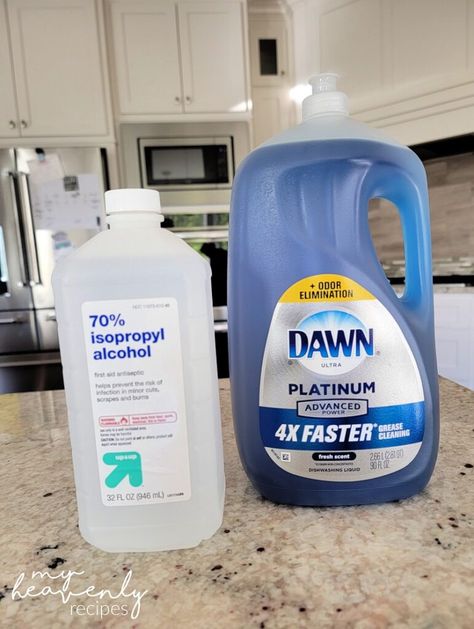 Dawn Shower Cleaner Recipe, Dawn Dish Soap And Rubbing Alcohol, Diy Power Wash Dish Spray, Dawn Power Spray Diy, Diy Power Washing Solution, Homemade Dawn Power Wash, Affresh Washer Cleaner Diy, Diy Power Wash, Homemade Power Wash