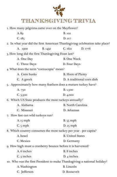 The best free printables to make your Thanksgiving decorations and dinner memorable #thanksgiving Thanksgiving Trivia, Thanksgiving Facts, Thanksgiving Time, First Thanksgiving, Thanksgiving Food, Thanksgiving Family, Thanksgiving Games, Thanksgiving Celebration, Thanksgiving Printables