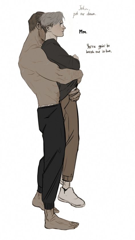 Couples Pose Drawing Reference, Height Difference Drawing Reference, Mlm Drawings Reference, Gay Oc Art Male, Mlm Couple Drawing, Suggestive Pose Ref Mlm, T4t Couple Mlm Art, Gay Base Drawing, Cute Gay Couple Drawings