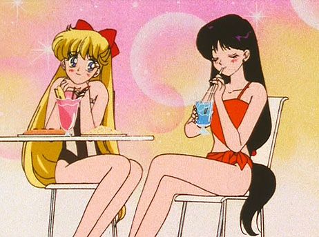 Sailor Moon - Venus a Mars Sailor Venus And Mars, Sailor Moon Screencaps, Sailor Scout, Venus And Mars, Minako Aino, Moon Images, Alternate Universe, Chibi Moon, Moon Pattern