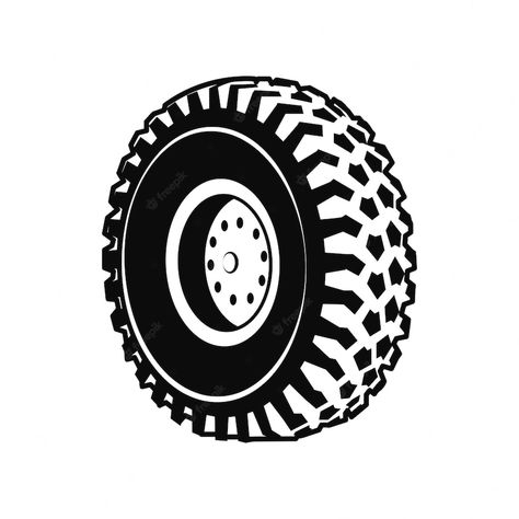 Tire Drawing, Tire Vector, Photo To Stencil, Tyre Images, Tent Logo, Tractor Silhouette, Tractor Logo, White Tractor, Painted Tires