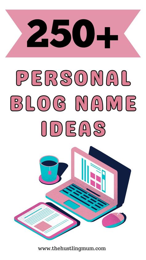 Personal Blog Names Personal Blog Name Ideas, Blog Names Inspiration, Food Blog Names, Blog Name Ideas, Name Inspiration, Blog Names, Name List, Name Ideas, Choose One