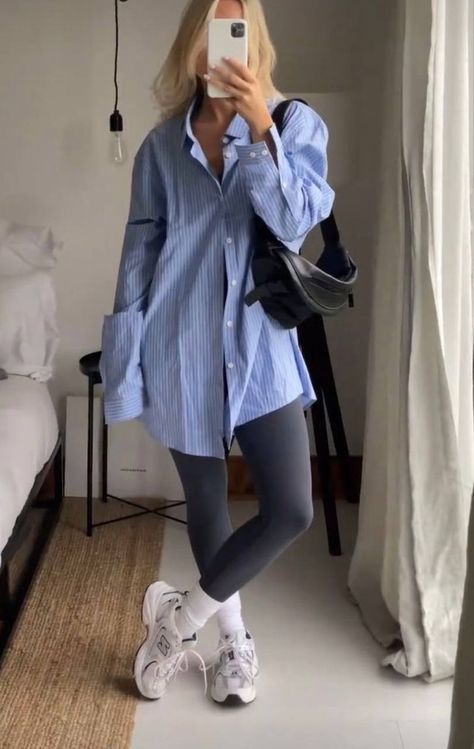 New Balance 530 Outfit, Looks Adidas, Look Legging, New Balance Outfit, Stil Inspiration, Looks Street Style, Ținută Casual, Mode Ootd, Athleisure Outfits