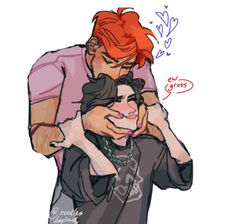 mimes on Twitter: "kisses for the emo bf (my ocs tom🖤 and lee💗)… " 2 Girls Friendship, Girls Friendship, Quote Tattoos, Art Manga, Arte Sketchbook, Art Poses, Gay Art, Sketchbook Art Inspiration, Drawing Base