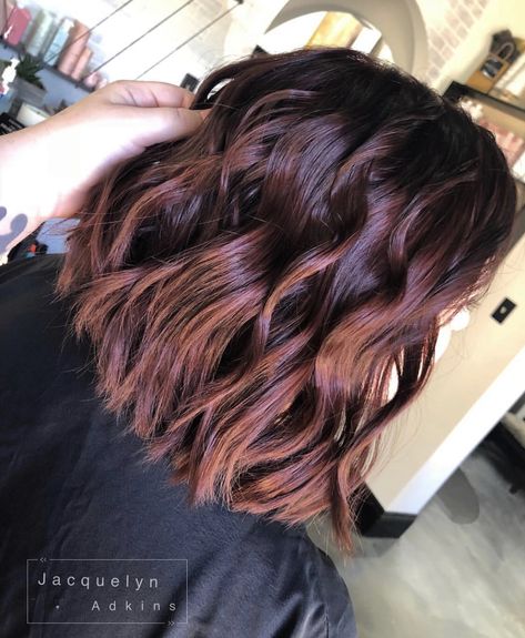 Hair Color Curly, Wavy Layered Hair, Vibrant Red Hair, Coral Hair, Bob Hair Color, Michael Johnson, Red Brown Hair, Mom Ideas, Number Book