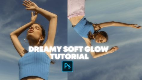 How to get the Soft Dreamy Glow Effect in Photoshop cc 2020 - Photoshop cc 2020 editing tutorial Film Effect Photo Edit, Soft Glow Photo Edit, Vintage Filter Photoshop, Fashion Photoshop Ideas, Trendy Photo Editing, Photoshop Dreamy Effect, Glow Photoshop Tutorial, Soft Dreamy Photography, Dreamy Photography Tutorial