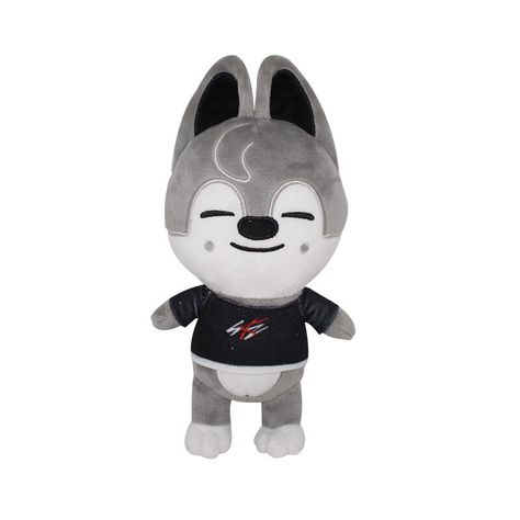 Color: WOLF CHAN (BANG CHAN) Wolf Chan Plushie, Skzoo Plush, Wolf Chan, Animal Plushies, Kpop Diy, Kids Fans, Soft Stuffed Animals, Pet Pigs, Bang Chan