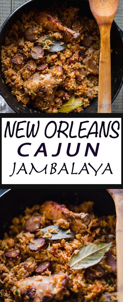 Authentic Creole Jambalaya Recipe, Cajun Jambalaya Recipe, Creole Jambalaya Recipe, New Orleans Jambalaya Recipe, Creole Jambalaya, Cajun Jambalaya, Creole Food, New Orleans Recipes, Jambalaya Recipe