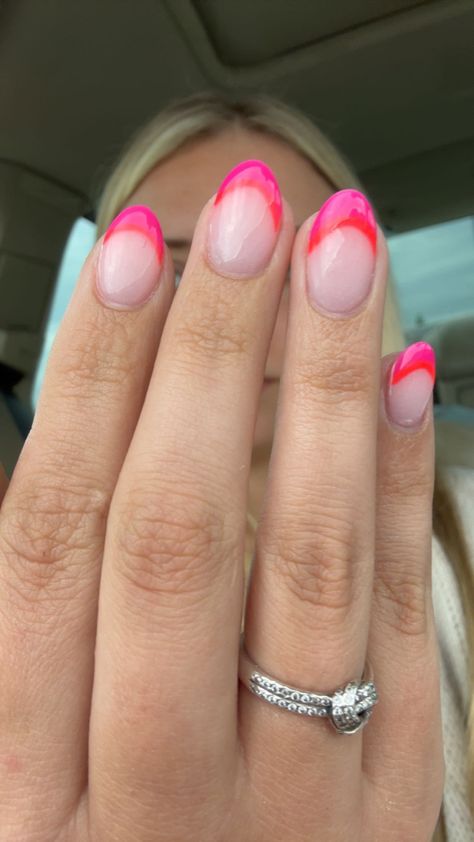 Preppy Car, Teen Nails, Broken Nails, Simple Gel Nails, Summery Nails, Cute Gel Nails, Acrylic Nails Coffin Short, Short Acrylic Nails Designs, Dipped Nails