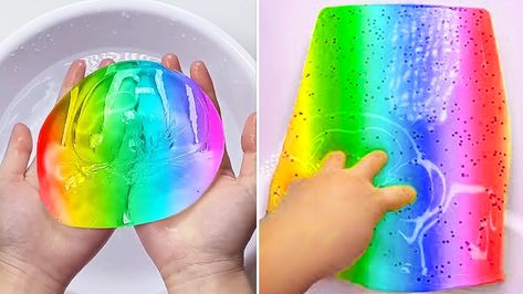 Oddly Satisfying Slime - Relaxing Slime Videos Credit: https://youtu.be/yy-MHAYvlAo Tages: #relaxing #satisfying #Videos #slime #ASMR #relax #ASMRday #stayselcaday #NationalBestFriendsDay #DIYレシピチェッカー  #YourEyesTell Youtube Slime, Rainbow Slime, Glossy Slime, Most Satisfying Video, Satisfying Videos, Friends Day, Slime Videos, Falling Asleep, Slime Asmr