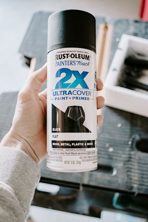 rustoleum black matte spray paint Best Black Spray Paint For Metal, Spray Paint Curtain Rods, Best Black Spray Paint, Chrome Light Fixtures, Spray Painting Light Fixtures, Painting Light Fixtures, Matte Spray Paint, Wood Curtain Rods, Rustoleum Spray Paint