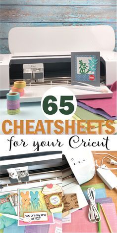 Easy beginners guide for Cricut machines and Cricut Design Space. Printable cheat sheets that you can reference anytime. Start making Cricut projects with vinyl, HTV and paper crafts. Cricut Air 2, Cricut Projects Easy, Cricut Explore Air Projects, Cricut Help, How To Use Cricut, Cricut Supplies, Idee Cricut, Cricut Explore Projects, Excel Tips