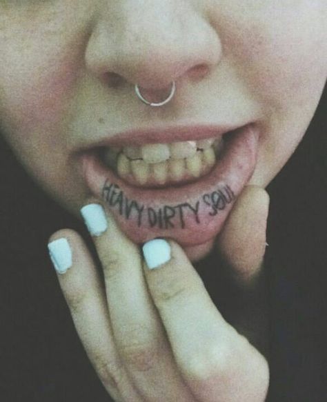 This is a true twenty one pilots fan Twenty One Pilots Tattoo Small, 21 Pilots Tattoo, Twenty One Pilots Tattoo, Inner Lip Tattoo, Pilot Tattoo, Lip Tattoos, Top Tattoos, Band Tattoo, Simplistic Tattoos