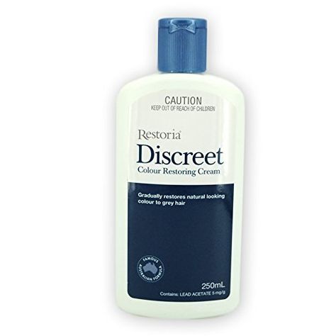 Restoria Discreet Hair Colour Natural safely Restoring Cream 250ml made in Australia -- Want to know more, click on the image. Hair Colour Natural, Cheap Shampoo, Shampoo For Gray Hair, Hair Colouring, Cream Hair, Hair Lotion, Hair Cream, Cream Lotion, Natural Hair Color