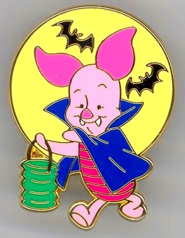 Disney Halloween Characters, Piglet Halloween, Disney Piglet, Bump In The Night, Winnie The Pooh Pictures, Halloween Characters, Cute Winnie The Pooh, Halloween Disney, Halloween Rocks