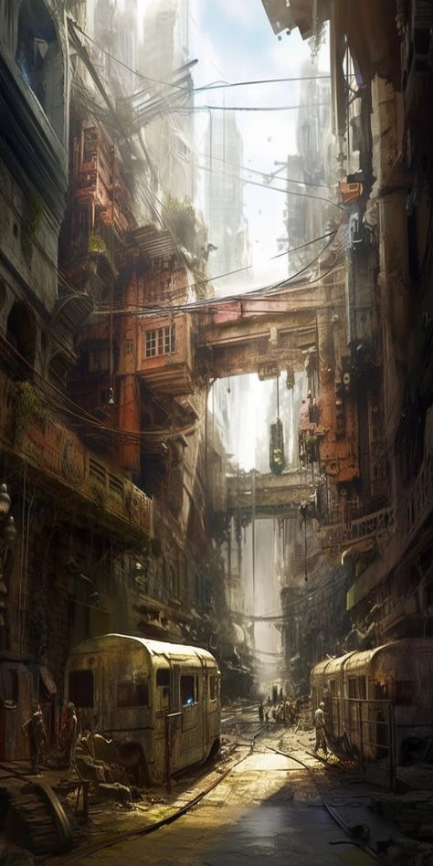 Arts Aesthetic, Apocalypse Landscape, Dystopian Art, Pool Dance, Dystopian Aesthetic, Steampunk City, Apocalypse World, Apocalypse Aesthetic, Post Apocalyptic Art