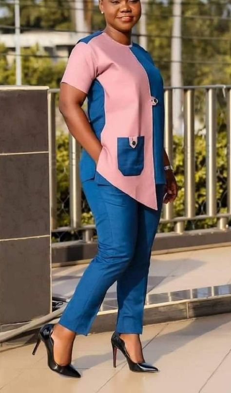 Senator Designs For Ladies, Cooperate Wears For Female, Female Senator Designs, Coperate Wears For Ladies, Senator Styles For Ladies, Female Senator Styles, Female Senator Wears, African Kaftan, African Tops