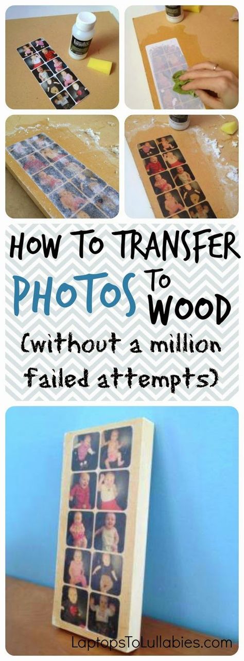 12 DIY Ideas to Transfer Photos to Wood - Pretty Designs Picture Transfer To Wood, Transfer Images To Wood, Photo Transfer To Wood, Wood Transfer, Mod Podge Crafts, Foto Transfer, Photo Transfer, Gel Medium, Diy Picture