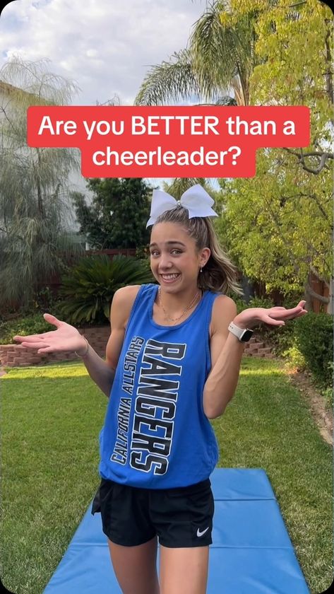 Rylie Shaw | if you start to fall, all you have to do is put your hands down 🤷‍♀️ #aerial #flip #gymnastics #gymnast #cheer #cheerleader #acro #dance… | Instagram How To Do A Press Handstand, How To Do Gymnastics Tricks, Backhandspring Tutorial, How To Do A Back Handspring, Tumbling Tutorial, Back Handspring Tutorial, Handspring Tutorial, How To Do Gymnastics, Tumbling Drills