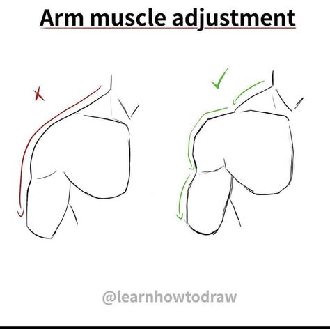 How To Draw Arms, Simple Step By Step Drawing, How To Draw Abs, How To Draw Muscles, Arm Muscle, Body Type Drawing, Arm Drawing, Human Body Drawing, Arm Art