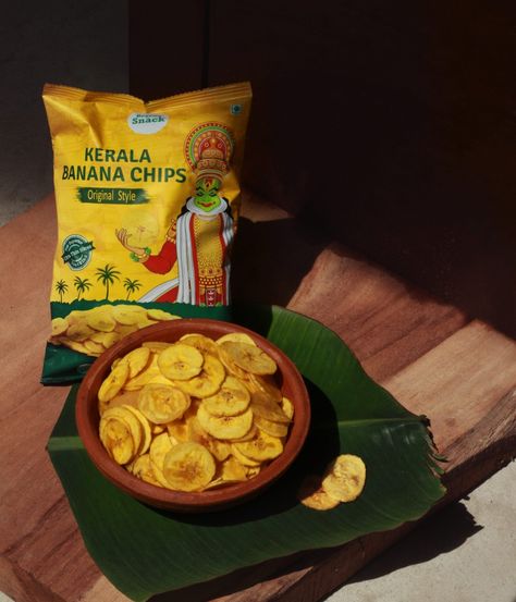 Plantain Chips Photography, Banana Chips Photography, Chips Product Photography, Snack Photography, Chip Packaging, Food Mockup, Food Flatlay, Dried Bananas, Banana Chips