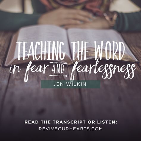 Jen Wilkin will show you how to embrace the need to teach and invest others. And she’ll also show you how to do it with a sense of healthy fear. Jen Wilkin, Women's Bible Study, Nancy Demoss, Womens Bible Study, Saving A Marriage, Bible Study Tools, Believe Quotes, Womens Ministry, Word Study