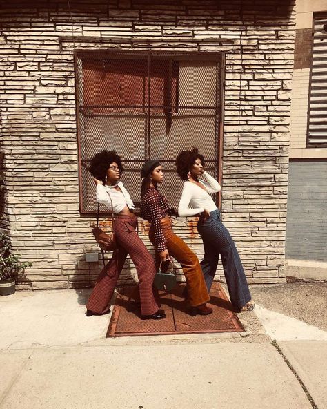 African American Culture Outfits, Black Women In The 70s Fashion, 1960s Black Women Fashion, 60s Black Women Fashion, Black Women In The 70s, Black Women 70s Fashion, Black 70s Aesthetic, 1950s Fashion Black Women, 1970s Black Women