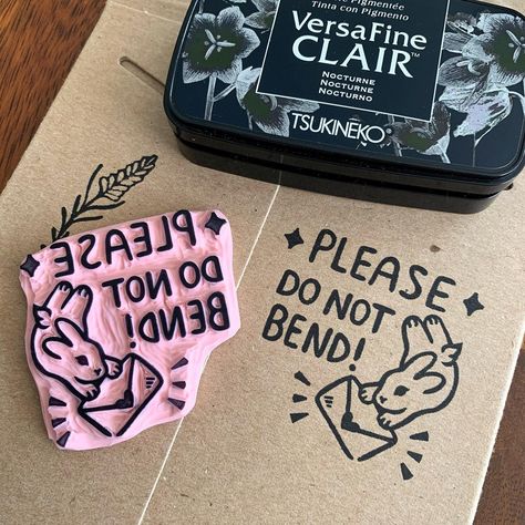 Do Not Bend Stamp, Future Planning, Lino Cut, Important Message, Maximalist Decor, August 21, Too Long, Some Ideas, Linocut