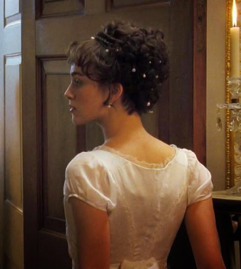 Pride and Prejudice Elizabeth Bennet Pride Prejudice, Elizabeth Bennet, A Mirror, Pride And Prejudice, The Mirror, A Woman, Mirror, Hair, White