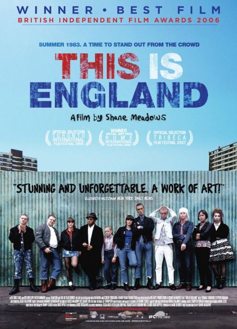 This Is England This Is England Film, Shane Meadows, American History X, Stephen Graham, Tim Roth, Rock Festival, I Love Cinema, Trainspotting, Independent Films