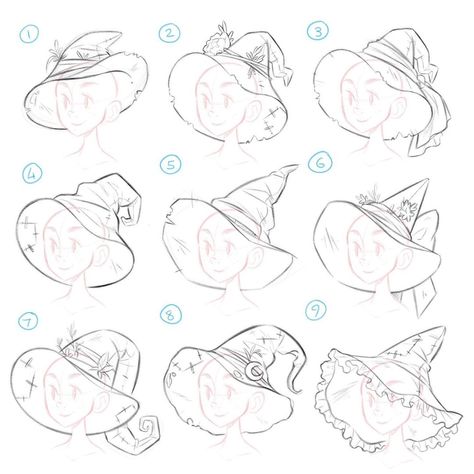 Witch Hat Drawing, Hats Drawing, Witch Hat Wreath, Witch Hat Cookies, Drawing Halloween, Hat Drawing, Witch Drawing, Hat Wreath, Hat Diy