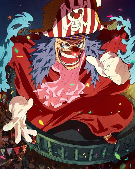 Today’s the Birthday of YONKO & founder of Cross Guild . Buggy (The Clown 🤡)Sama Cross Guild, Buggy The Clown, Clown Illustration, One Piece Drawing, The Clown, Clown Makeup, Roronoa Zoro, One Piece Manga, Computer Wallpaper